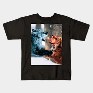 Fire vs. Ice Kids T-Shirt